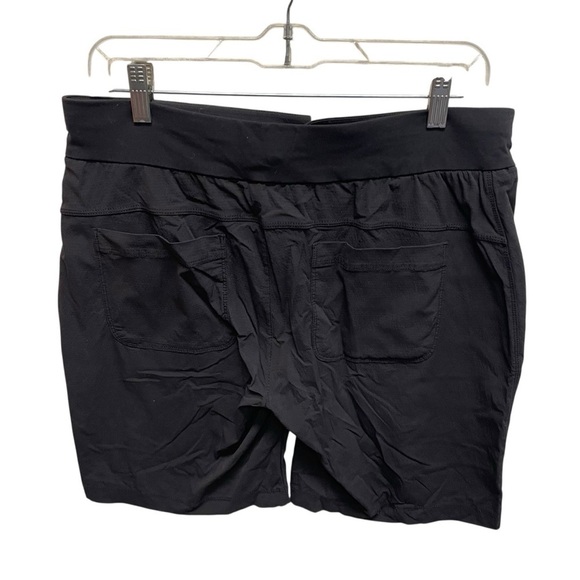 Athleta Trekkie Bermuda Shorts (596504) Black womens size 8 - Picture 2 of 9